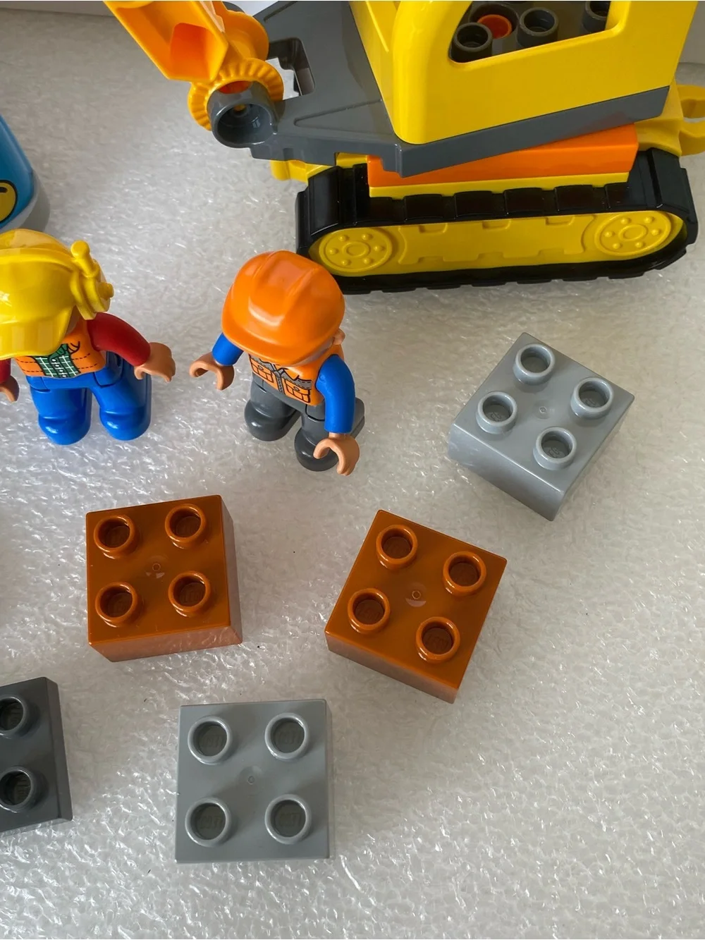 LEGO DUPLO Town Truck & Tracked Excavator (10812) Construction Set
